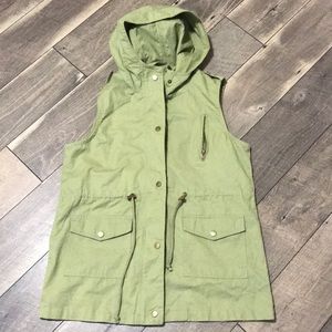 Zenana Outfitters hooded utility vest